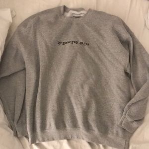 Ariana Grande No Tears Left To Cry Sweatshirt